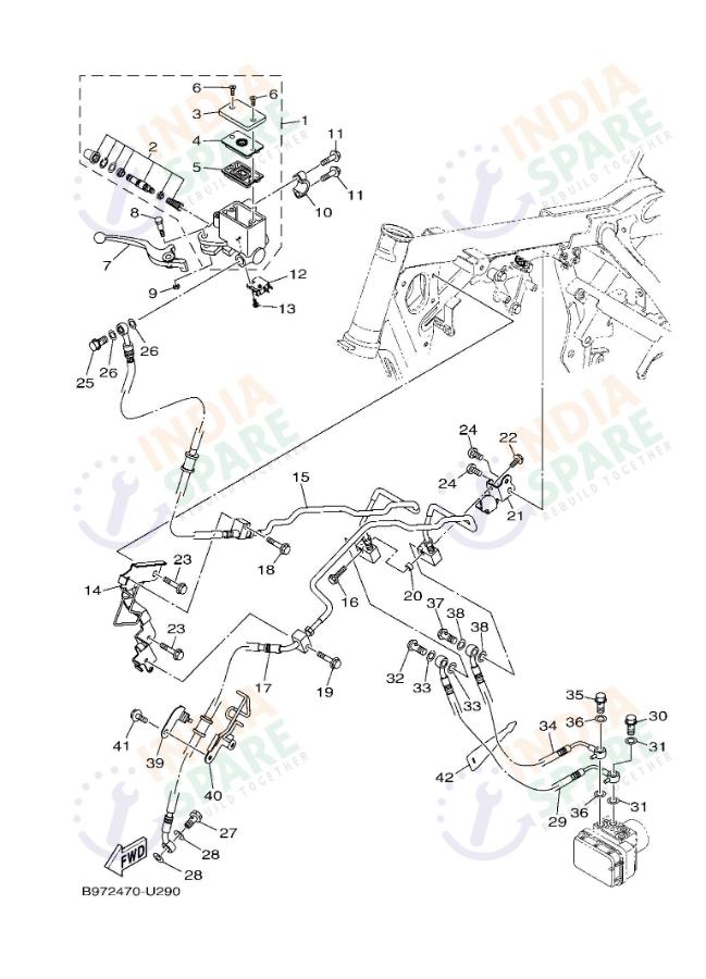 FRONT MASTER CYLINDER